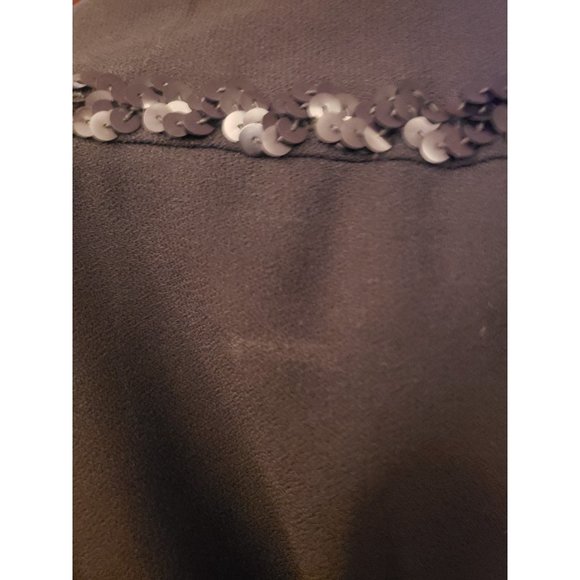 60s Mod Black Mini Dress‎ - Picture 4 of 5